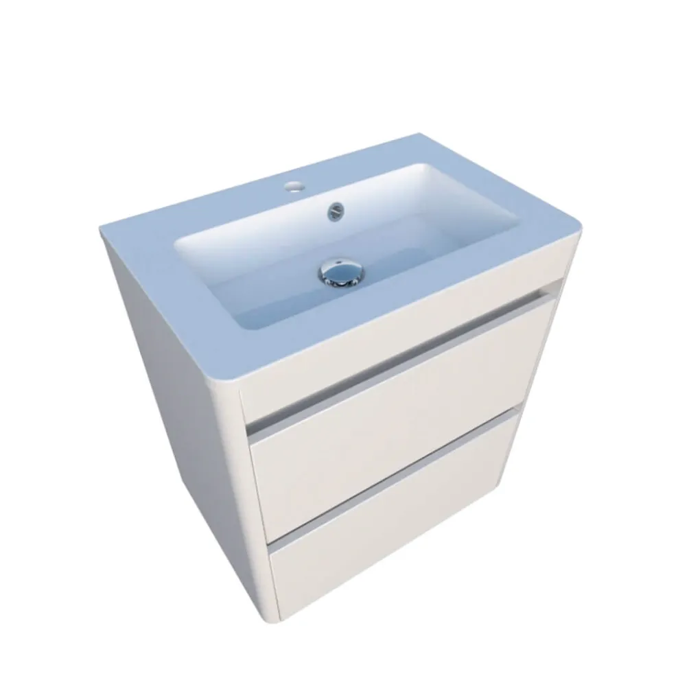 Шафа нижня Fancy Marble Fiji-2 600 з умивальником Annabell 600- Фото 2